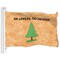 G128 An Appeal to Heaven Tea-Stained Flag | 3x5 Ft | LiteWeave Pro Series PRINTED 300D Polyester | Historical Flag, Indoor/Outdoor, Vibrant Colors, Brass Grommets